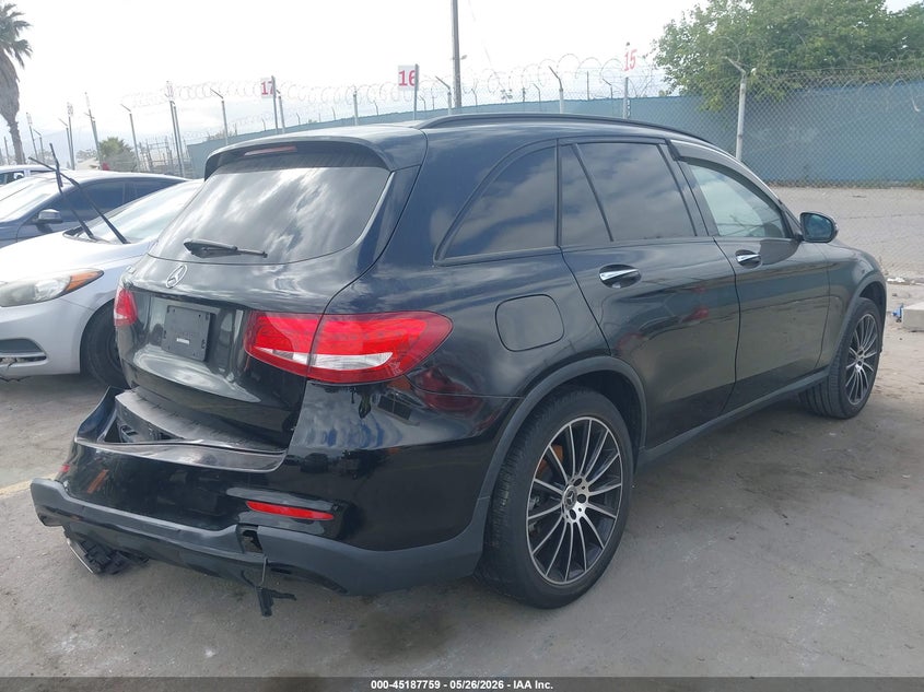 2018 Mercedes-benz Glc VIN WDC0G4JB9JV021916 IAAI salvage auction — NORMAL WEAR, Salvage (California), sold $6,600 on 2026-07-08 (photo 4)
