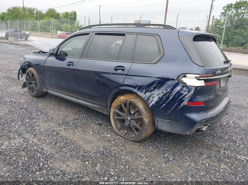 2026 BMW X7 VIN 5UX23EM00T9041279 IAAI salvage auction — FRONT & REAR, Salvage (North Carolina), sold $15,000 on 2026-07-17 (photo 3)
