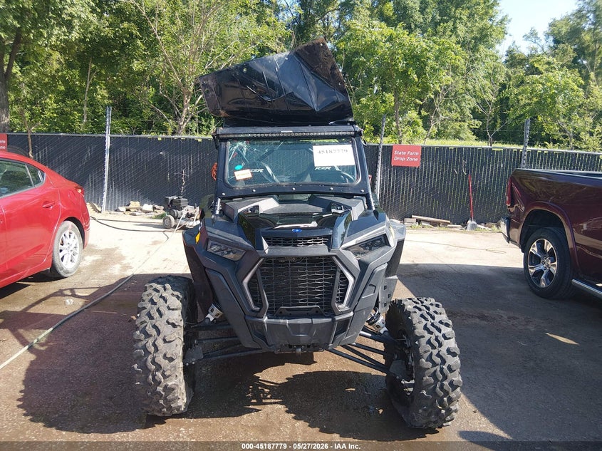 2020 Polaris Rzr VIN 3NSNAE928LF794335 IAAI salvage auction — ROLLOVER, Non-Repairable (Kansas), sold $5,950 on 2026-09-06 (photo 5)
