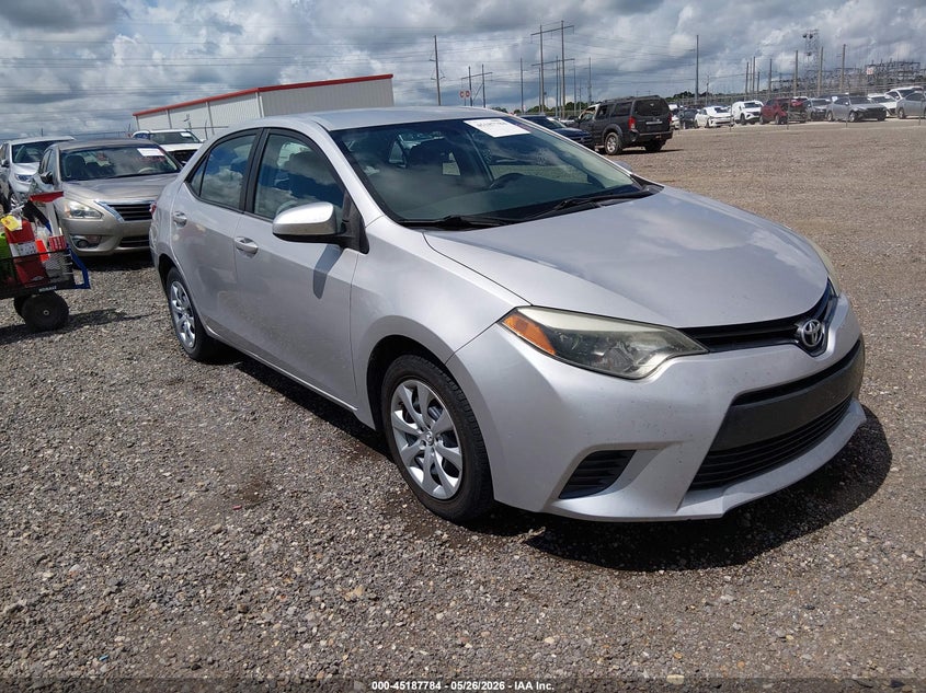 2016 Toyota Corolla VIN 5YFBURHE9GP455351 IAAI salvage auction — LEFT REAR, Salvage (Louisiana), sold $3,000 on 2026-07-15 (photo 1)