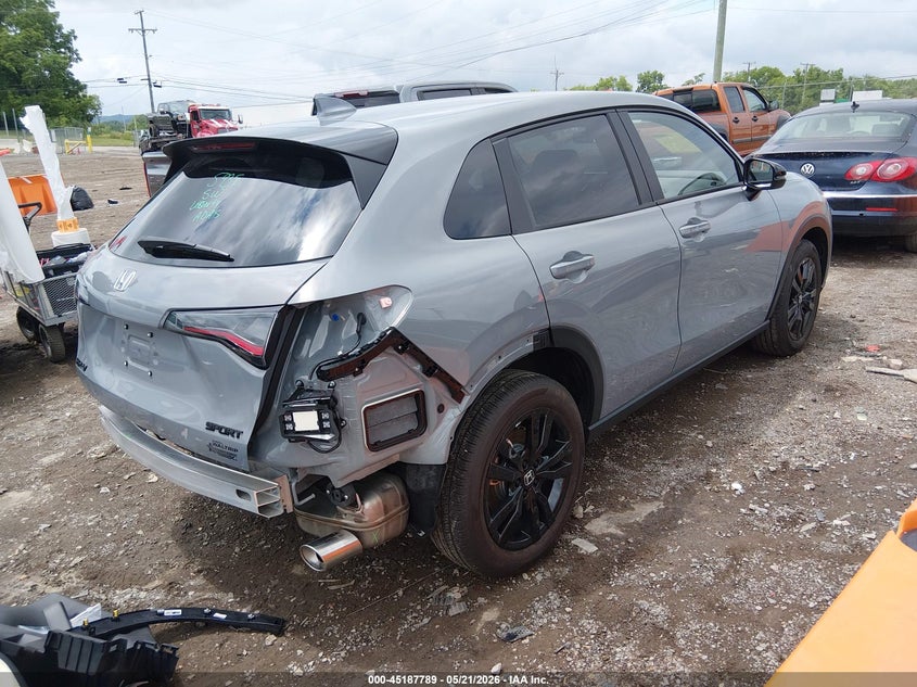 2026 Honda Hr-v VIN 3CZRZ2H53TM756359 IAAI salvage auction — REAR END, Clear (Tennessee), sold $15,100 on 2026-08-01 (photo 4)