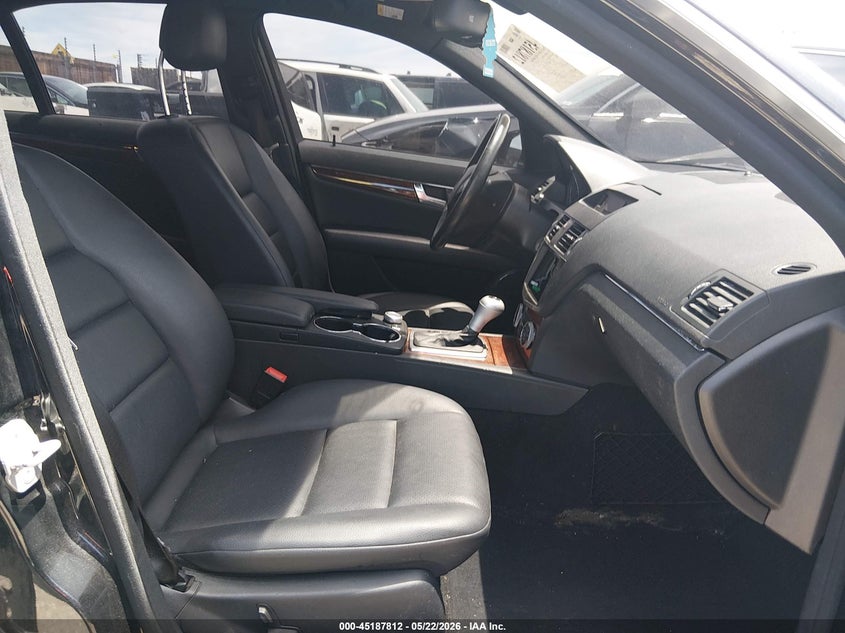 2011 Mercedes-benz C class VIN WDDGF8BB1BR134756 IAAI salvage auction — LEFT FRONT, Salvage (Colorado), sold $400 on 2026-08-04 (photo 5)
