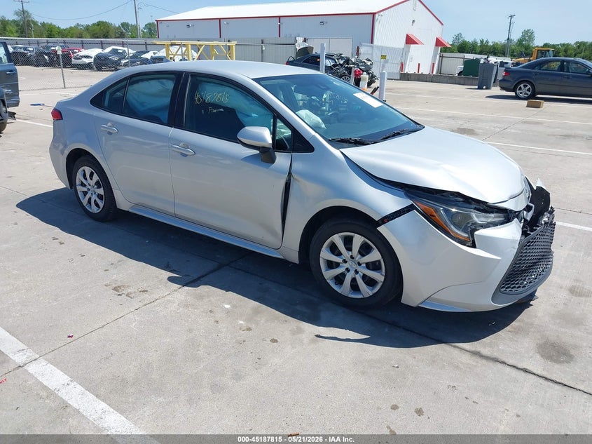 2021 Toyota Corolla VIN 5YFEPMAE1MP205907 IAAI salvage auction — FRONT END, Salvage (Indiana), sold $2,750 on 2026-07-08 (photo 1)