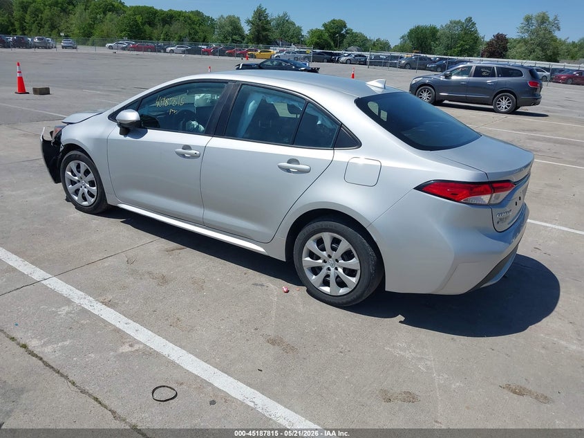 2021 Toyota Corolla VIN 5YFEPMAE1MP205907 IAAI salvage auction — FRONT END, Salvage (Indiana), sold $2,750 on 2026-07-08 (photo 3)