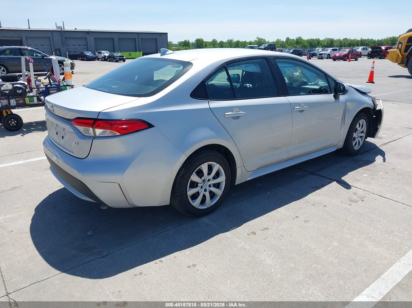 2021 Toyota Corolla VIN 5YFEPMAE1MP205907 IAAI salvage auction — FRONT END, Salvage (Indiana), sold $2,750 on 2026-07-08 (photo 4)