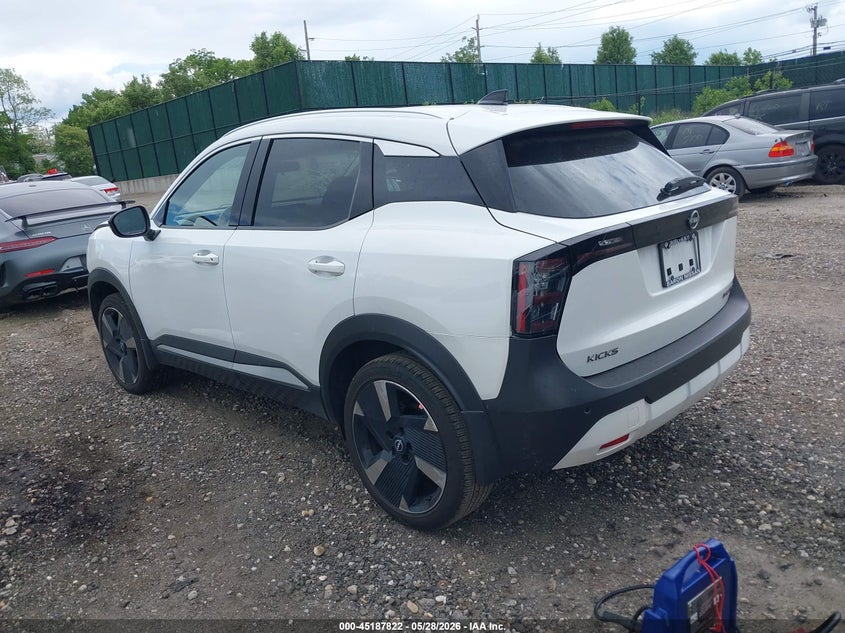 2026 Nissan Kicks VIN 3N8AP6DD6TL338532 IAAI salvage auction — FRONT END, Salvage Title, sold $8,400 on 2026-08-18 (photo 3)