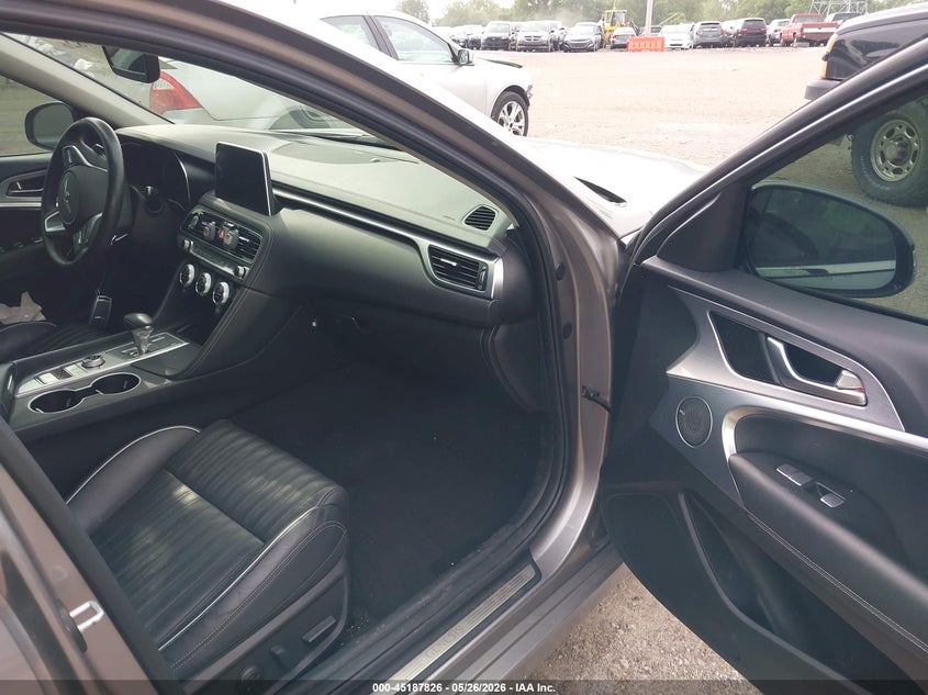 2021 Genesis G70 VIN KMTG74LE0MU074415 IAAI salvage auction — FRONT END, Salvage Title, sold $8,400 on 2026-07-22 (photo 5)