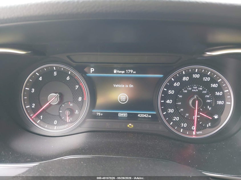 2021 Genesis G70 VIN KMTG74LE0MU074415 IAAI salvage auction — FRONT END, Salvage Title, sold $8,400 on 2026-07-22 (photo 7)