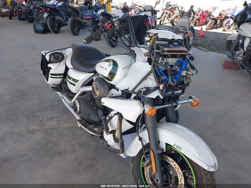 2016 Kawasaki VIN JKBVNRK11GA009415 IAAI salvage auction — FRONT END, Bill Of Sale (Washington), sold $450 on 2026-07-14 (photo 1)