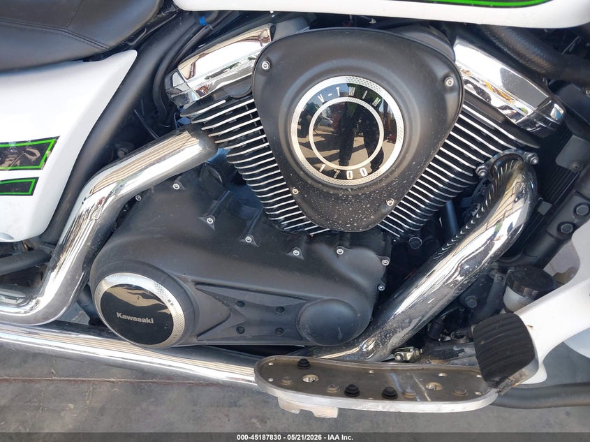 2016 Kawasaki VIN JKBVNRK11GA009415 IAAI salvage auction — FRONT END, Bill Of Sale (Washington), sold $450 on 2026-07-14 (photo 8)