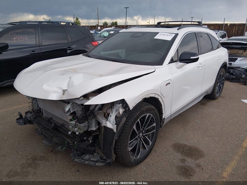 2024 Acura Zdx VIN 4W5KHNRL8RZ504092 IAAI salvage auction — RIGHT FRONT, Salvage (Colorado), sold $12,200 on 2026-08-13 (photo 2)
