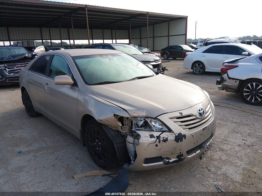 2007 Toyota Camry VIN 4T1BE46K17U502668 IAAI salvage auction — RIGHT FRONT, Salvage (Texas), sold $375 on 2026-07-27 (photo 1)