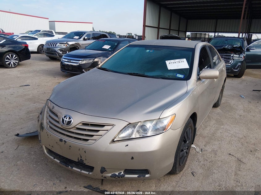 2007 Toyota Camry VIN 4T1BE46K17U502668 IAAI salvage auction — RIGHT FRONT, Salvage (Texas), sold $375 on 2026-07-27 (photo 2)