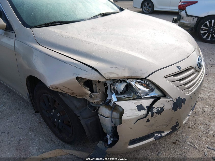 2007 Toyota Camry VIN 4T1BE46K17U502668 IAAI salvage auction — RIGHT FRONT, Salvage (Texas), sold $375 on 2026-07-27 (photo 6)