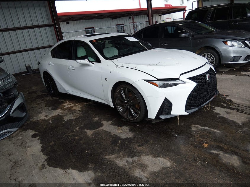 2024 Lexus Is VIN JTHGZ1B2XR5082360 IAAI salvage auction — FRONT END, Clear (Tennessee), sold $26,250 on 2026-07-31 (photo 1)
