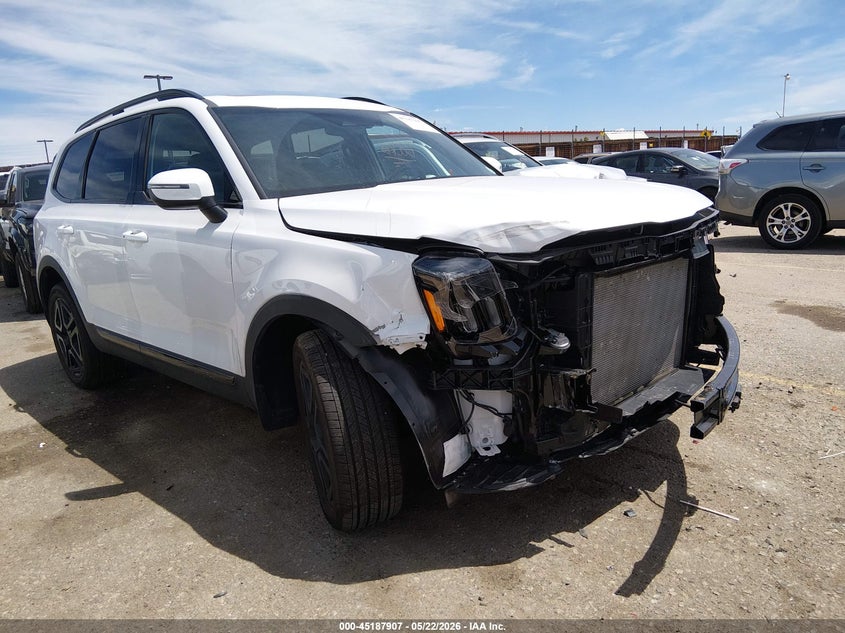 2025 Kia Telluride VIN 5XYP3DGC1SG732065 IAAI salvage auction — FRONT END, Salvage (Colorado), sold $16,300 on 2026-07-28 (photo 1)