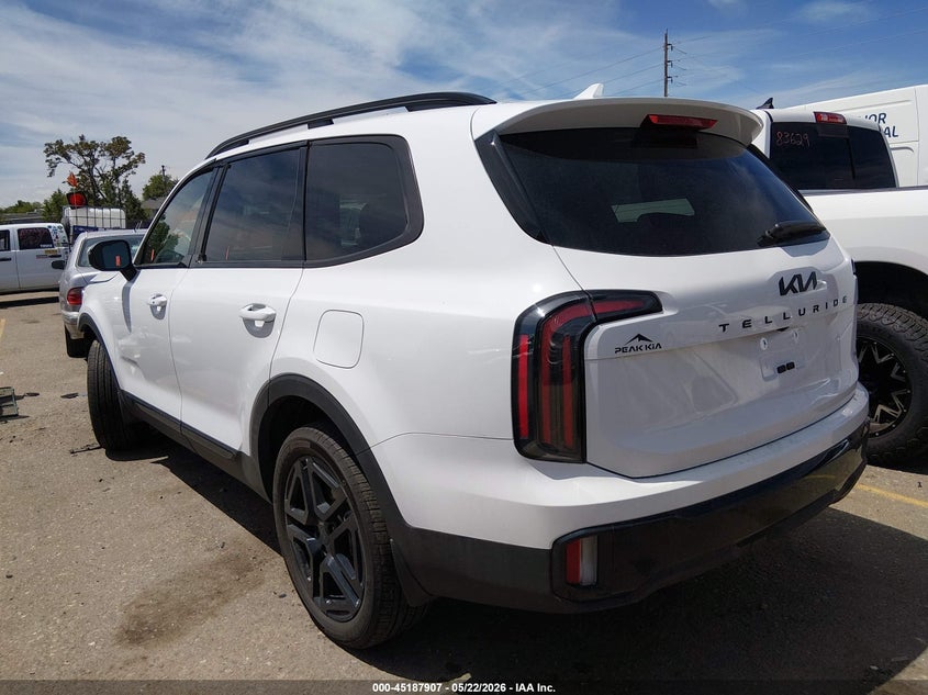 2025 Kia Telluride VIN 5XYP3DGC1SG732065 IAAI salvage auction — FRONT END, Salvage (Colorado), sold $16,300 on 2026-07-28 (photo 3)