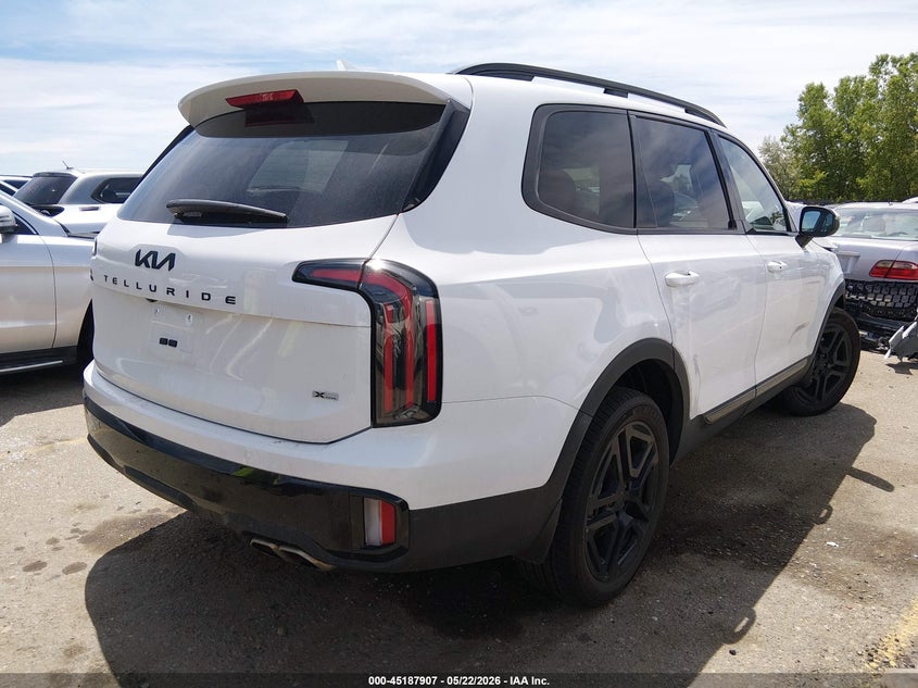 2025 Kia Telluride VIN 5XYP3DGC1SG732065 IAAI salvage auction — FRONT END, Salvage (Colorado), sold $16,300 on 2026-07-28 (photo 4)