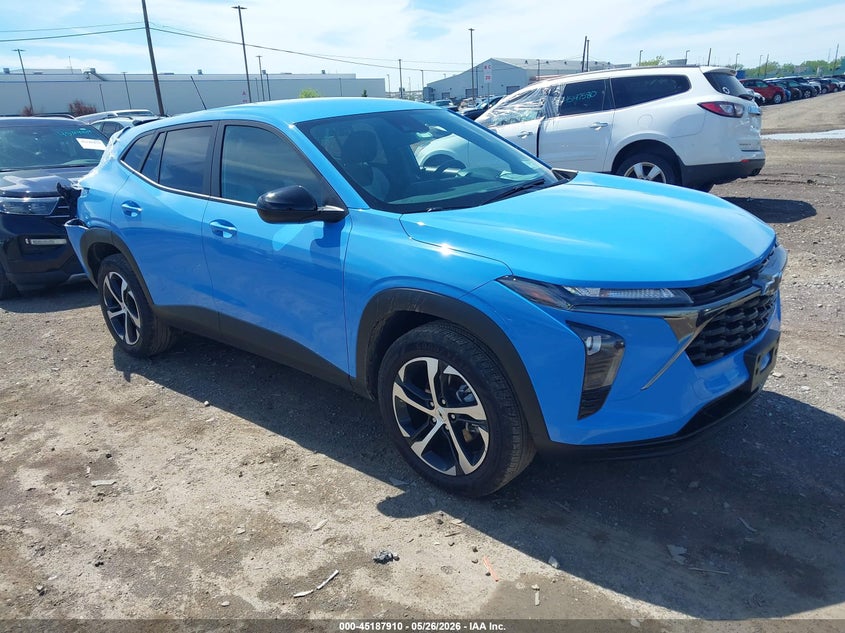 2024 Chevrolet Trax VIN KL77LGE29RC123376 IAAI salvage auction — REAR END, Mv-907A (New York), sold $5,725 on 2026-07-22 (photo 1)