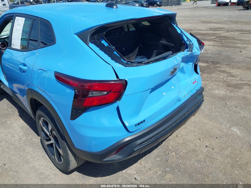 2024 Chevrolet Trax VIN KL77LGE29RC123376 IAAI salvage auction — REAR END, Mv-907A (New York), sold $5,725 on 2026-07-22 (photo 6)