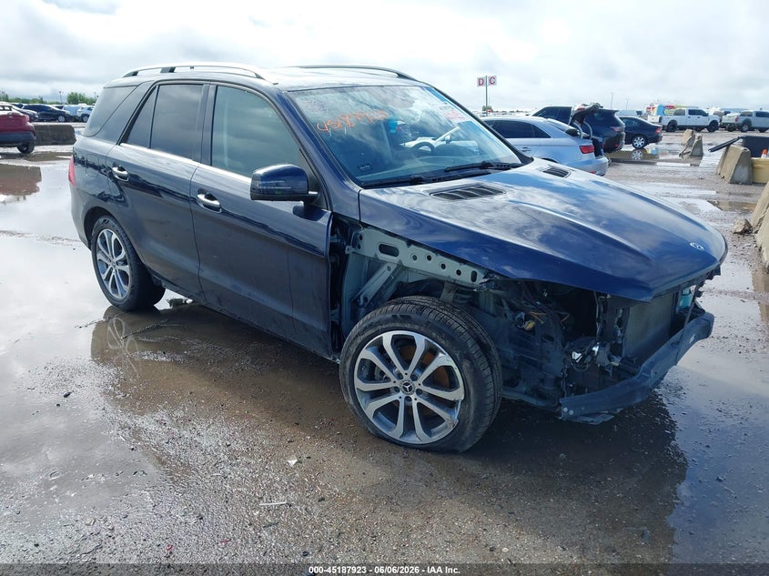 2017 Mercedes-benz Gle VIN 4JGDA5JB4HA962962 IAAI salvage auction — FRONT END, Original (Texas), sold $8,000 on 2026-07-22 (photo 1)
