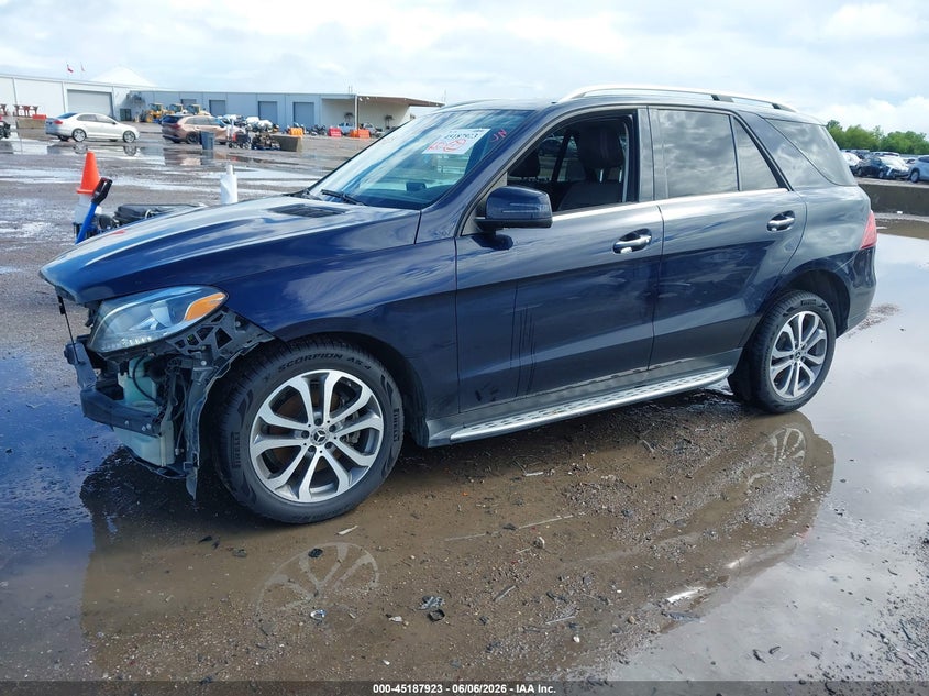 2017 Mercedes-benz Gle VIN 4JGDA5JB4HA962962 IAAI salvage auction — FRONT END, Original (Texas), sold $8,000 on 2026-07-22 (photo 2)