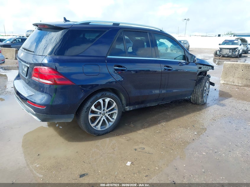 2017 Mercedes-benz Gle VIN 4JGDA5JB4HA962962 IAAI salvage auction — FRONT END, Original (Texas), sold $8,000 on 2026-07-22 (photo 4)