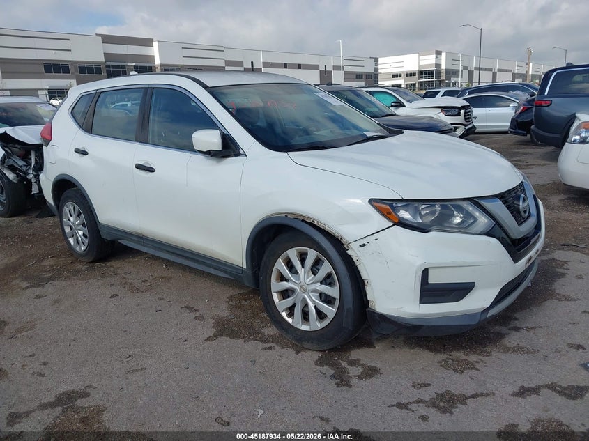 2017 Nissan Rogue VIN KNMAT2MVXHP538348 IAAI salvage auction — RIGHT FRONT, Original (Texas), sold $3,150 on 2026-07-17 (photo 1)