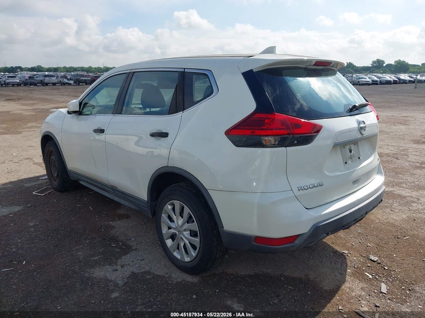 2017 Nissan Rogue VIN KNMAT2MVXHP538348 IAAI salvage auction — RIGHT FRONT, Original (Texas), sold $3,150 on 2026-07-17 (photo 3)