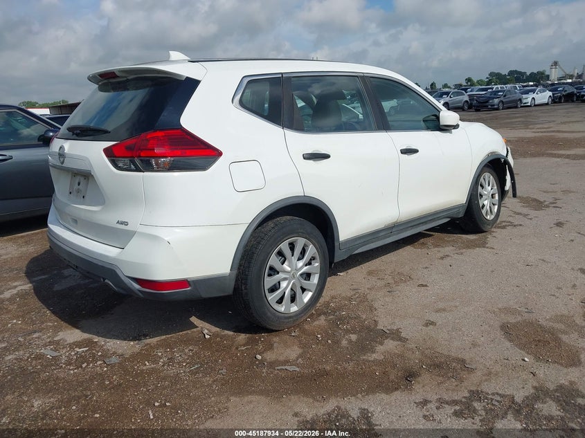 2017 Nissan Rogue VIN KNMAT2MVXHP538348 IAAI salvage auction — RIGHT FRONT, Original (Texas), sold $3,150 on 2026-07-17 (photo 4)