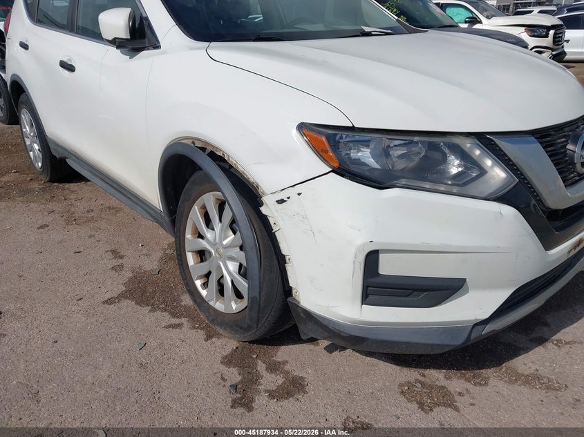2017 Nissan Rogue VIN KNMAT2MVXHP538348 IAAI salvage auction — RIGHT FRONT, Original (Texas), sold $3,150 on 2026-07-17 (photo 6)