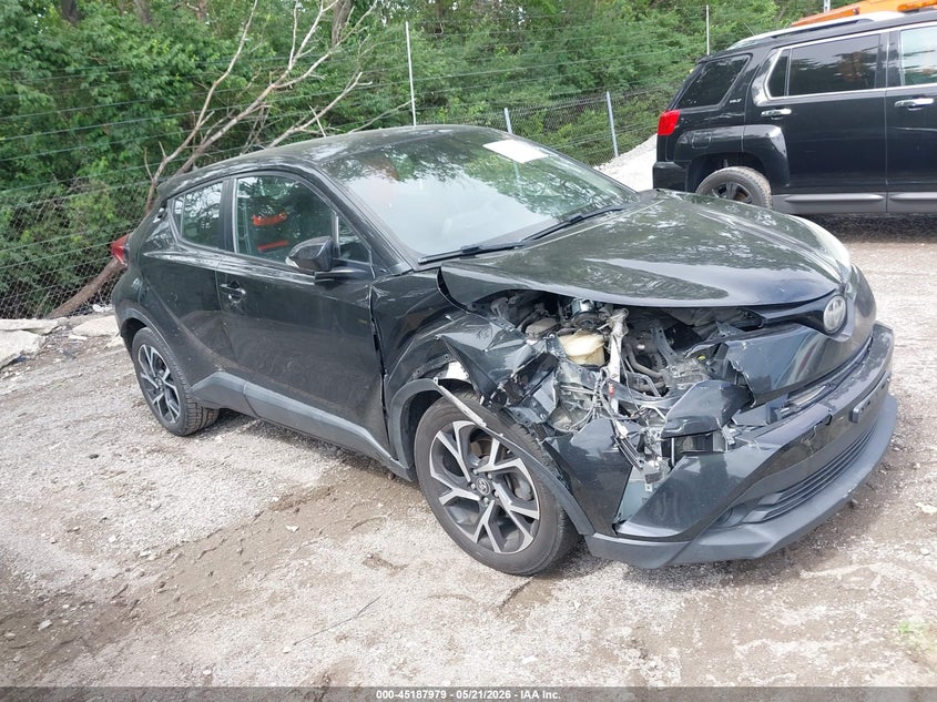 2018 Toyota C-hr VIN NMTKHMBX3JR022736 IAAI salvage auction — RIGHT FRONT, Clear (Indiana), sold $3,550 on 2026-07-15 (photo 1)