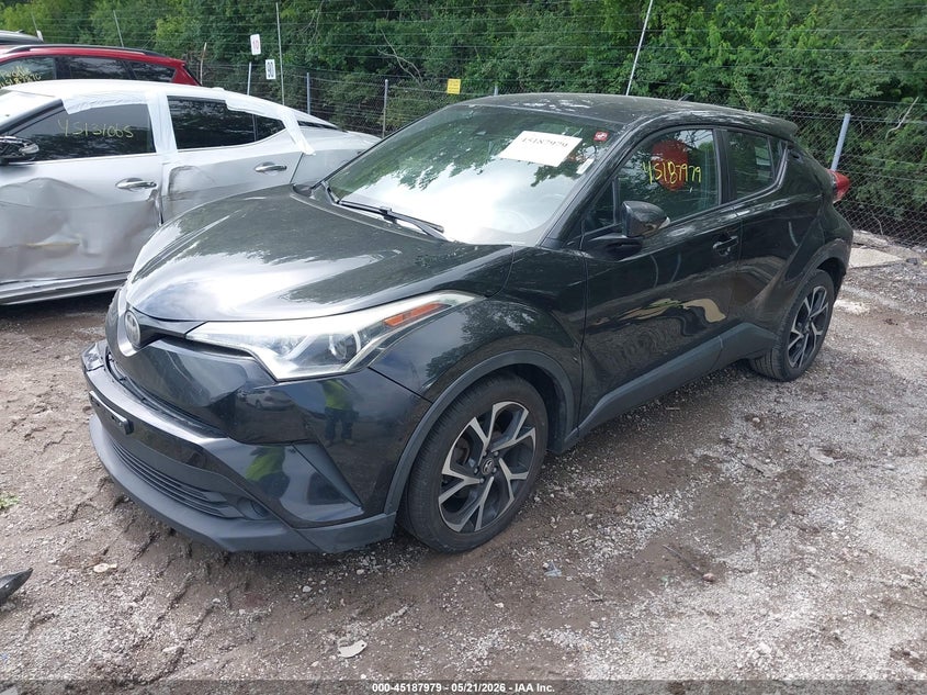 2018 Toyota C-hr VIN NMTKHMBX3JR022736 IAAI salvage auction — RIGHT FRONT, Clear (Indiana), sold $3,550 on 2026-07-15 (photo 2)