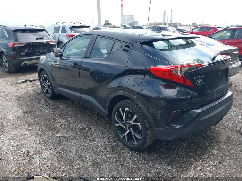 2018 Toyota C-hr VIN NMTKHMBX3JR022736 IAAI salvage auction — RIGHT FRONT, Clear (Indiana), sold $3,550 on 2026-07-15 (photo 3)