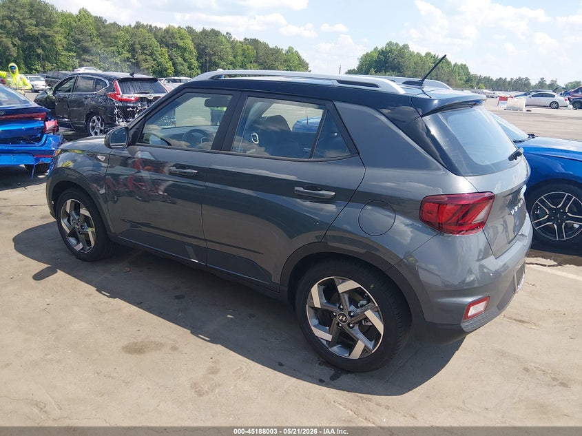 2023 Hyundai Venue VIN KMHRC8A35PU276937 IAAI salvage auction — RIGHT SIDE, Salvage (North Carolina), sold $6,500 on 2026-07-15 (photo 3)
