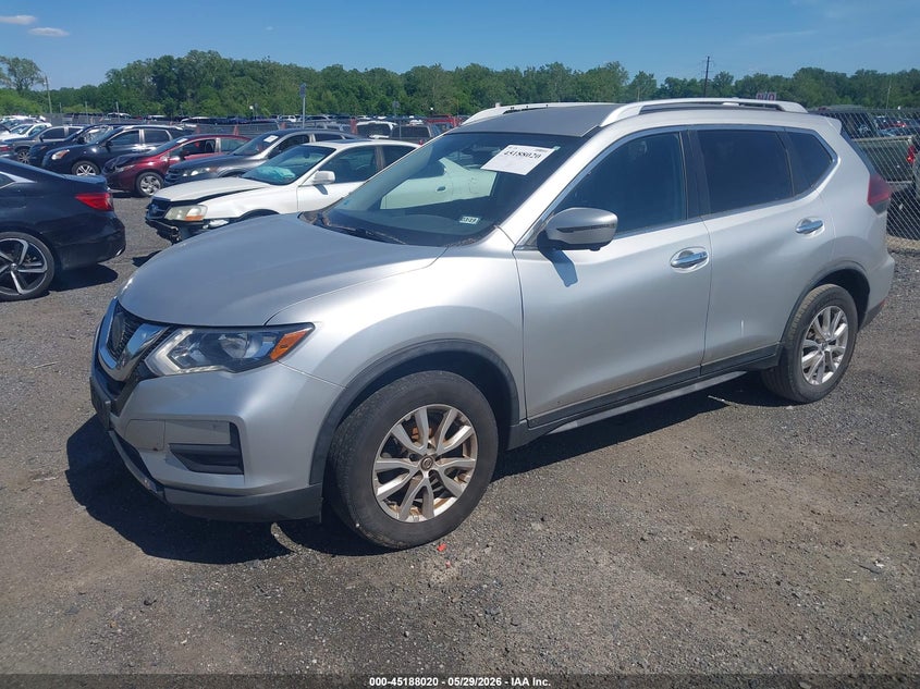 2018 Nissan Rogue VIN KNMAT2MVXJP599222 IAAI salvage auction — NORMAL WEAR, Clear (Delaware), sold $3,675 on 2026-07-27 (photo 2)