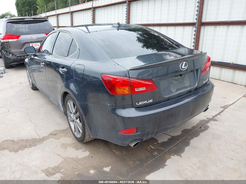 2008 Lexus Is VIN JTHBE262285021251 IAAI salvage auction — UNDERCARRIAGE, Salvage (Texas), sold $2,050 on 2026-07-28 (photo 3)