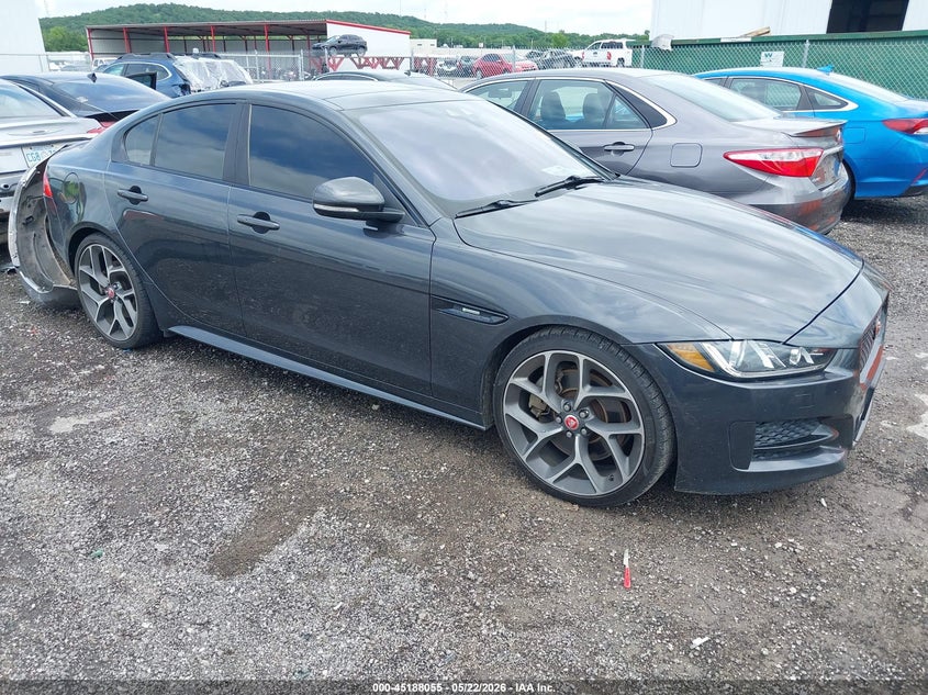 2017 Jaguar Xe VIN SAJAF4BV6HA976522 IAAI salvage auction — HAIL, Salvage Title, sold $5,000 on 2026-09-23 (photo 1)