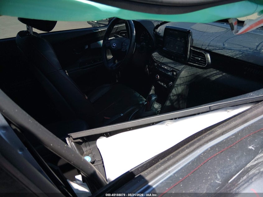 2021 Hyundai Veloster VIN KMHTG6AF6MU032654 IAAI salvage auction — LEFT SIDE, Certificate Of Destruction (Florida), sold $1,250 on 2026-07-29 (photo 5)