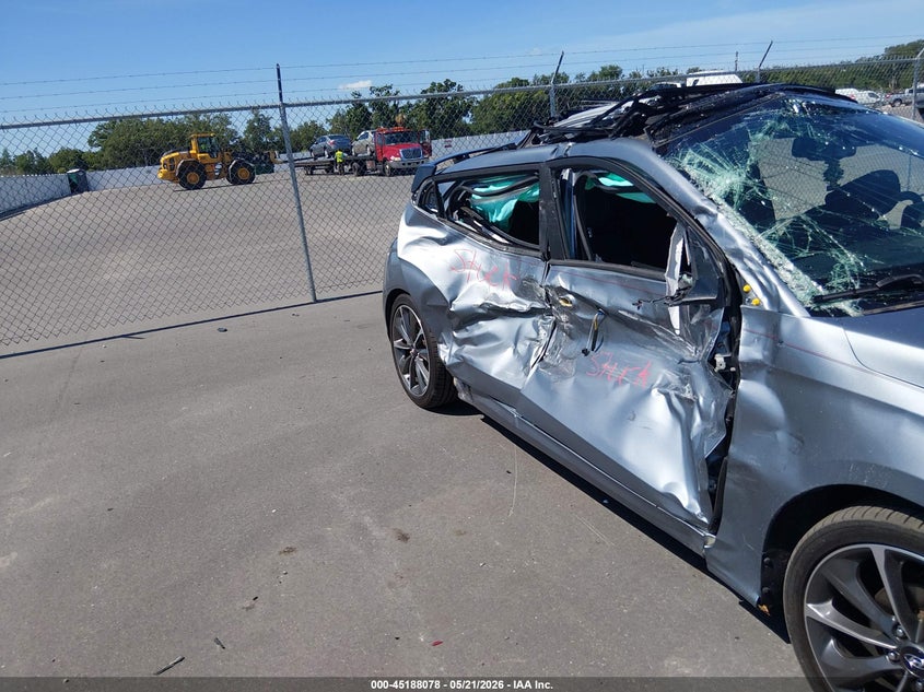 2021 Hyundai Veloster VIN KMHTG6AF6MU032654 IAAI salvage auction — LEFT SIDE, Certificate Of Destruction (Florida), sold $1,250 on 2026-07-29 (photo 6)