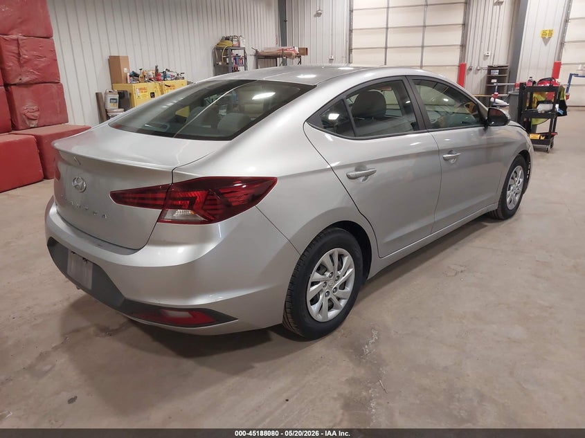 2020 Hyundai Elantra VIN 5NPD74LF4LH603433 IAAI salvage auction — NORMAL WEAR, SF97 (South Dakota), sold $8,575 on 2026-07-09 (photo 4)