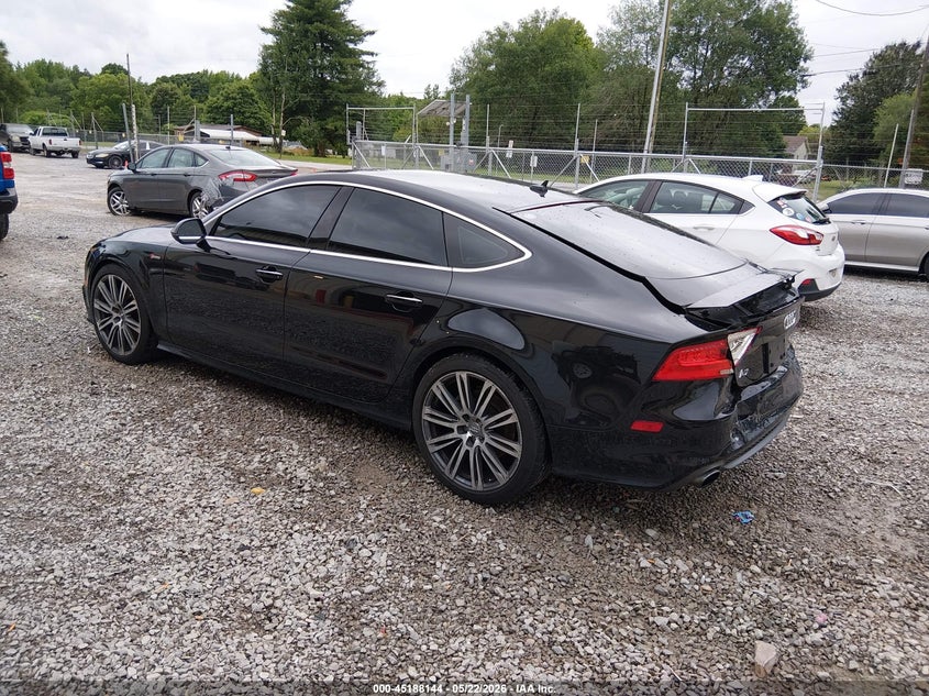 2013 Audi A7 VIN WAU2GAFC7DN053618 IAAI salvage auction — FRONT & REAR, Salvage (Alabama), sold $3,850 on 2026-07-13 (photo 3)