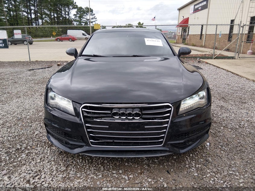2013 Audi A7 VIN WAU2GAFC7DN053618 IAAI salvage auction — FRONT & REAR, Salvage (Alabama), sold $3,850 on 2026-07-13 (photo 6)