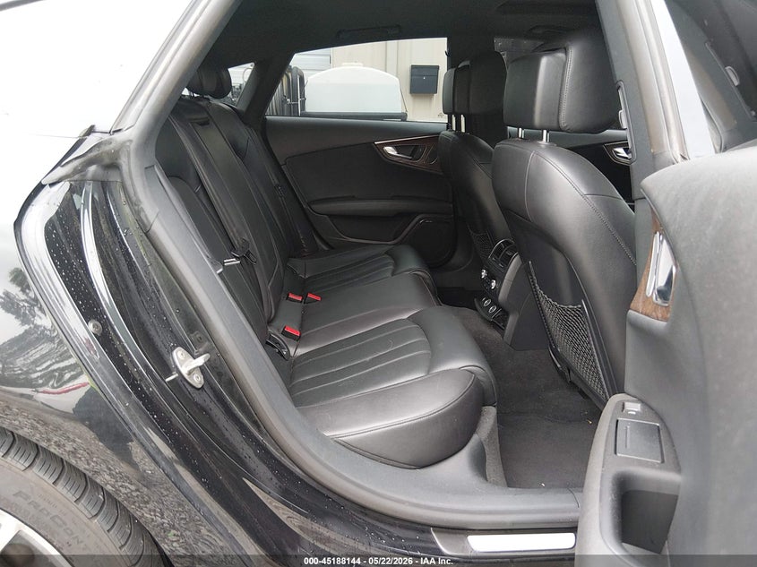 2013 Audi A7 VIN WAU2GAFC7DN053618 IAAI salvage auction — FRONT & REAR, Salvage (Alabama), sold $3,850 on 2026-07-13 (photo 8)