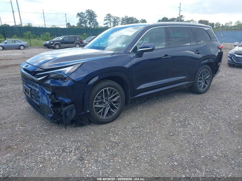 2025 Lexus Tx VIN 5TDAAAB60SS031743 IAAI salvage auction — LEFT FRONT, Salvage Title, sold $30,600 on 2026-07-20 (photo 2)
