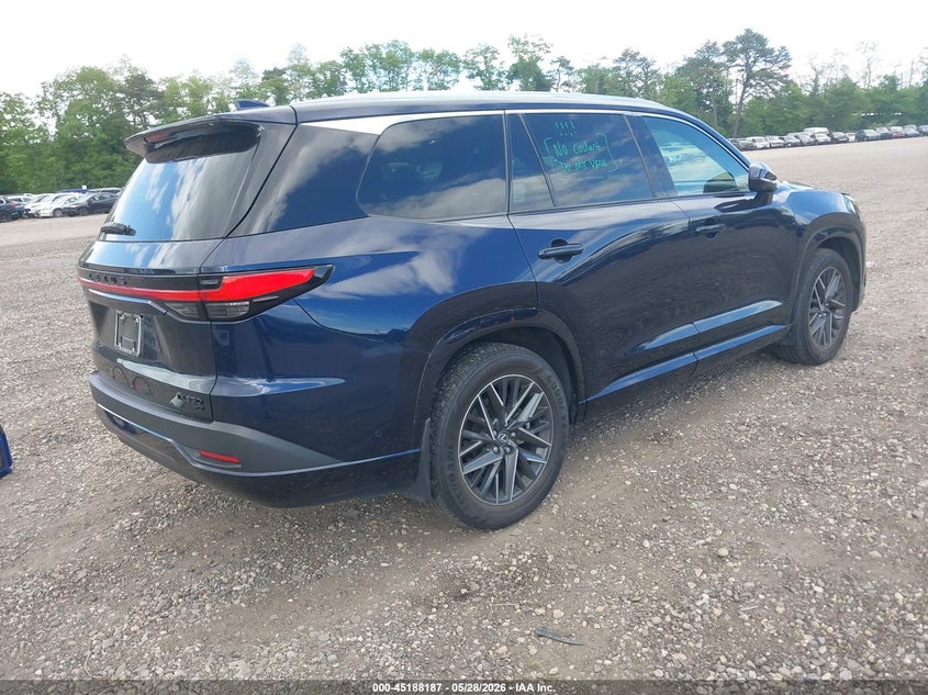 2025 Lexus Tx VIN 5TDAAAB60SS031743 IAAI salvage auction — LEFT FRONT, Salvage Title, sold $30,600 on 2026-07-20 (photo 4)