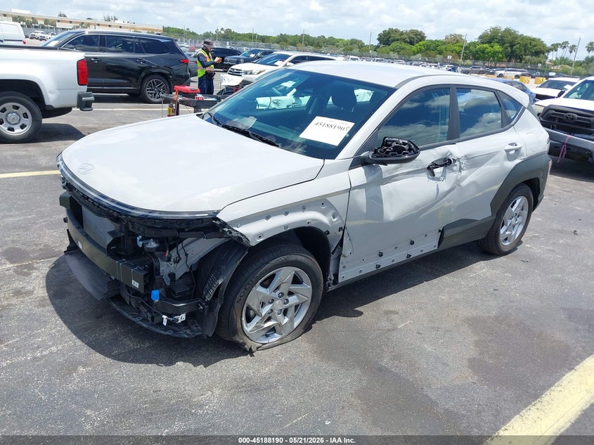 2025 Hyundai Kona VIN KM8HA3AB2SU323832 IAAI salvage auction — SIDE, Rebuildable (Florida), sold $5,375 on 2026-07-30 (photo 2)