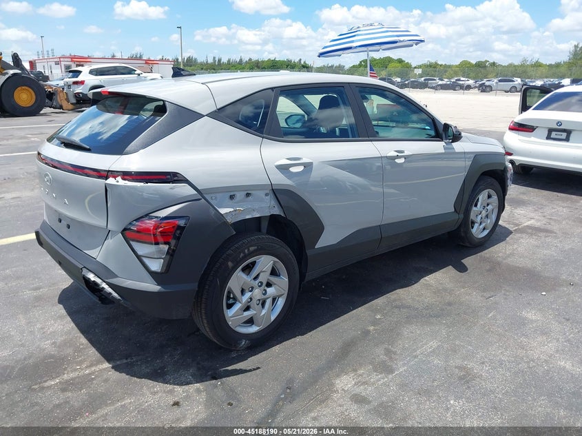 2025 Hyundai Kona VIN KM8HA3AB2SU323832 IAAI salvage auction — SIDE, Rebuildable (Florida), sold $5,375 on 2026-07-30 (photo 4)