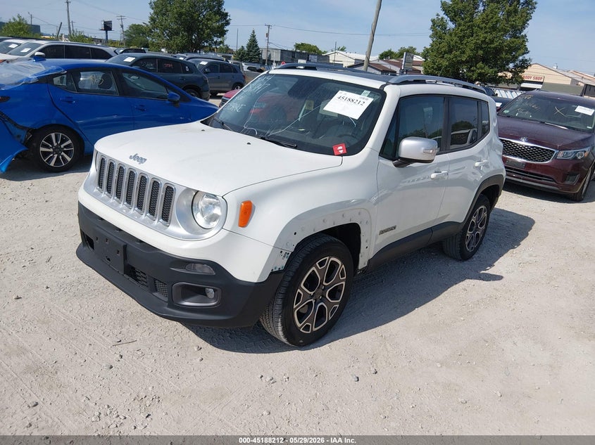 2015 Jeep Renegade VIN ZACCJBDT7FPC31247 IAAI salvage auction — LEFT FRONT, Salvage Title, sold $1,950 on 2026-07-14 (photo 2)