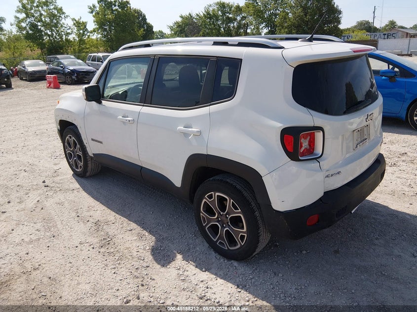 2015 Jeep Renegade VIN ZACCJBDT7FPC31247 IAAI salvage auction — LEFT FRONT, Salvage Title, sold $1,950 on 2026-07-14 (photo 3)